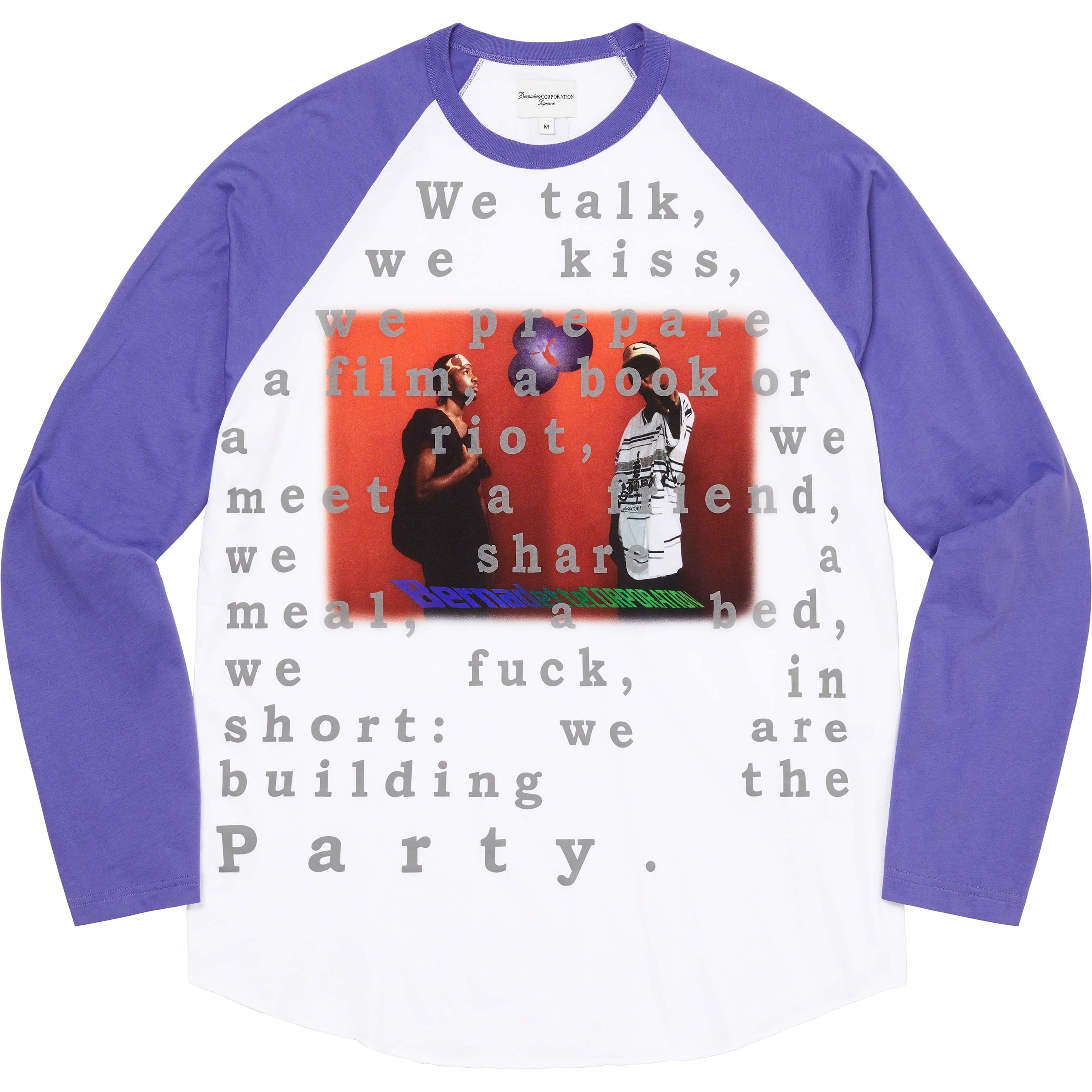 Supreme/Bernadette Corporation Raglan L/S Top view 7